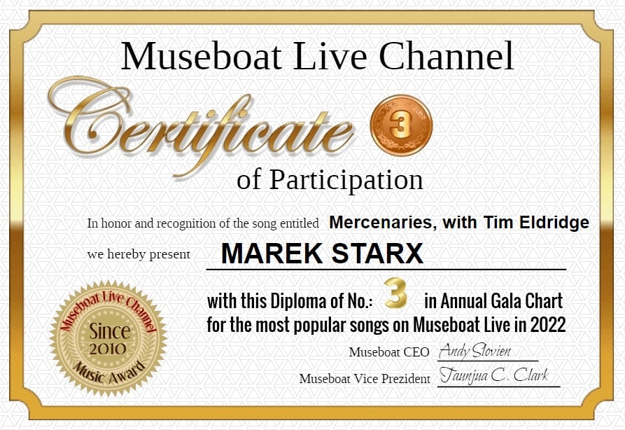 MAREK STARX on Museboat Live